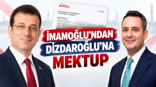 İmamoğlu’ndan Yeni Parti Ataşehir İlçe Başkanı Dizdaroğlu’na mektup
