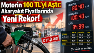 Motorin 100 TL’yi Aştı: Akaryakıt Fiyatlarında Yeni Rekor