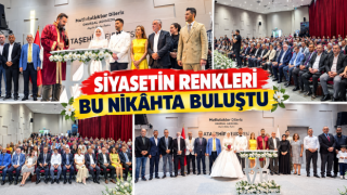 ÖZİŞIK AİLESİNİN MUTLU GÜNÜNDE SİYASETİN FARKLI RENKLERİ BULUŞTU