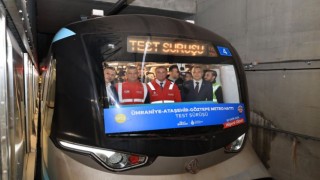 ÜMRANİYE-ATAŞEHİR-GÖZTEPE METROSUNDA TEST SÜRÜŞÜ BAŞLADI: AÇILIŞ 19 ARALIK’TA